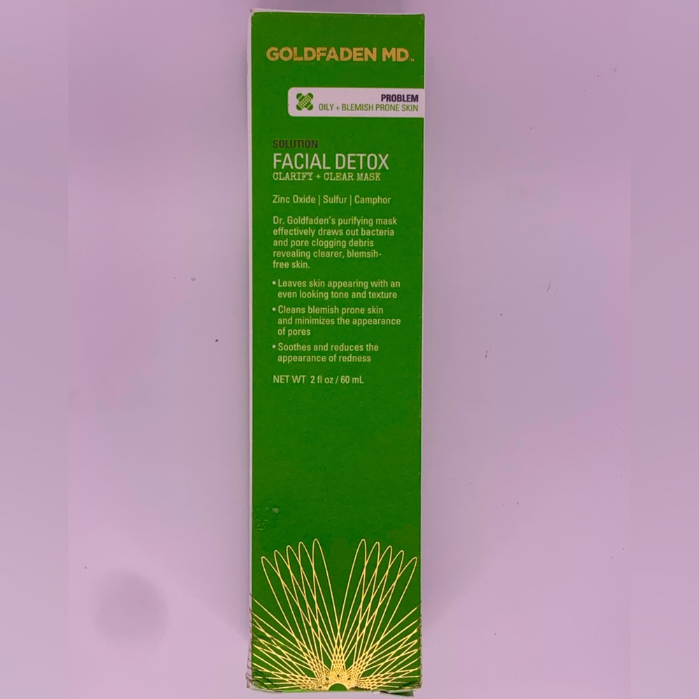 Gold Faden MD tested facial Detox